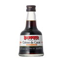 【ポイント3倍 7/15まで】ドーバー クレーム ド カカオ (ブラウン) 25度 100ml × 24本[ケース販売 スイーツ デザート作り 料理作り お菓子...