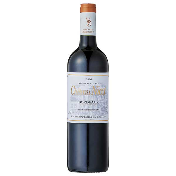 A.O.C.ボルドー シャトー ニコ 750ml[MT フランス 赤ワイン ボルドー ミディアムボディ 640887]ギフト プレゼント 贈り物 お祝い 内祝い お返し 誕生日プレゼント 父の日 敬老の日(4.0)