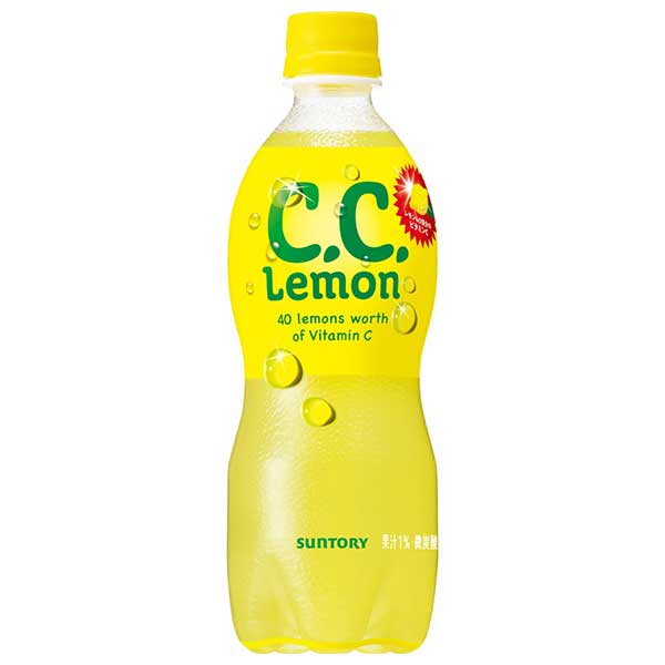 サントリー C.C.レモン(シーシーレモン) [PET] 500ml x 24本[ケース販売][サントリー SUNTORY 飲料 日本 炭酸飲料 FCCL5] ギフト プレ..