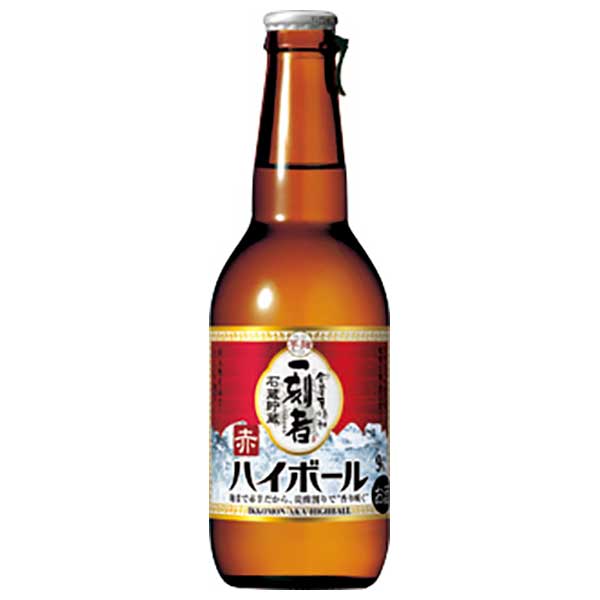 一刻者 芋焼酎 宝 全量芋焼酎 一刻者〈赤〉ハイボール 9度 [瓶] 280ml × 12本[ケース販売] 送料無料(沖縄対象外) [宝酒造 焼酎 乙類 芋 日本]