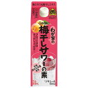 大関 わが家の梅干しサワーの素 [パック] 900ml x 6本[ケース販売] 送料無料(沖縄対象外) [大関 リキュール 日本 兵庫 37918]