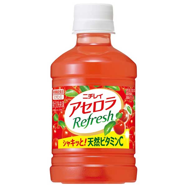 サントリー ニチレイ アセロラリフレッシュ [PET] 280ml x 24本[ケース販売]送料無料(本州のみ)[サントリー SUNTORY 飲料 日本 果実飲料 FAR3E] ギフト プレゼント 敬老の日 お歳暮 御歳暮