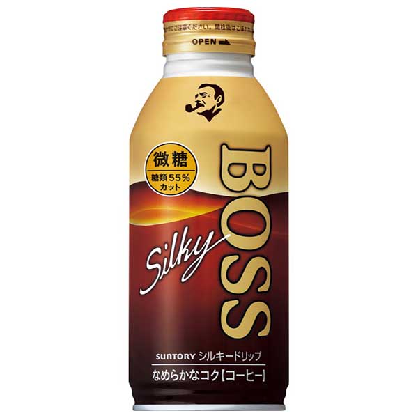 サントリー ボス シルキードリップ微糖 [ボトル缶] 360ml x 24本[ケース販売][サントリー SUNTORY 飲料..