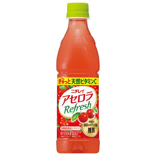 サントリー ニチレイ アセロラリフレッシュ [PET] 430ml x 24本[ケース販売]送料無料(本州のみ)[サントリー SUNTORY 飲料 日本 果実飲料 FAR5E] ギフト プレゼント 敬老の日 お歳暮 御歳暮