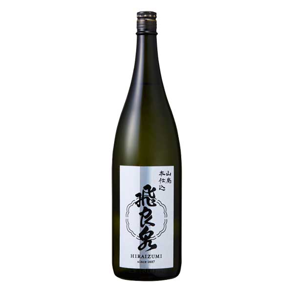 飛良泉 山廃本仕込(本醸造) 1.8L 1800ml x 6本 [ケース販売] 送料無料(沖縄対象外) [飛良泉本舗 秋田県 OKN]【ギフト不可】