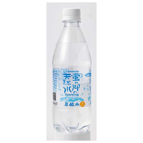 【ポイント2倍11/14〜11/16】 友桝 蛍の郷の天然水スパークリング [PET] 500ml x 24本[ケース販売] 送料無料(本州のみ) [友桝 飲料 日本 2102068] ギフト プレゼント 敬老の日 お歳暮 御歳暮