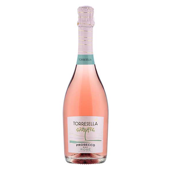 トッレゼッラ プロセッコ ロゼ 750ml x 2本 送料無料(本州のみ) [FL イタリア スパークリングワイン 539] ギフト プレゼント 敬老の日 お歳暮 御歳暮