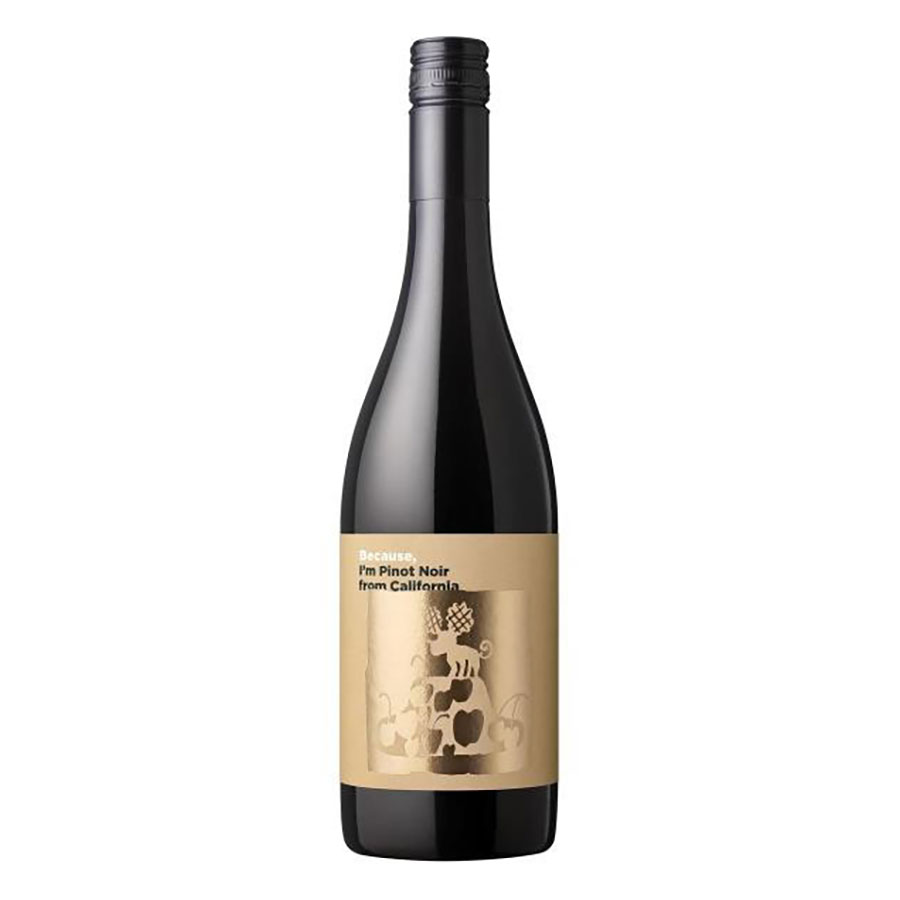 Rakuten - ビコーズ アイム ピノ ノワール フロム カリフォルニア 750ml × 12本[ケース販売] 送料無料(本州のみ) [FD アメリカ 赤ワイン]ギフト プレゼント 贈り物 お祝い 内祝い お返し 誕生日プレゼント 父の日 敬老の日