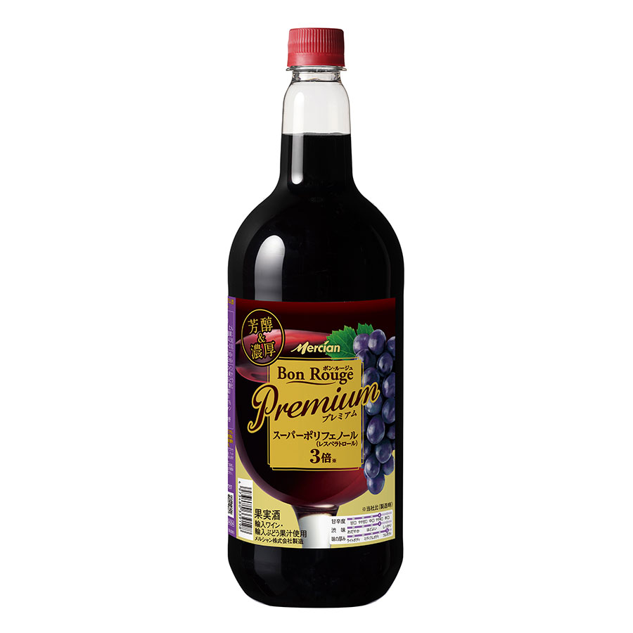 メルシャン ボン ルージュ プレミアム [PET] 赤 1.5L 1500ml × 6本[ケース販売] 送...