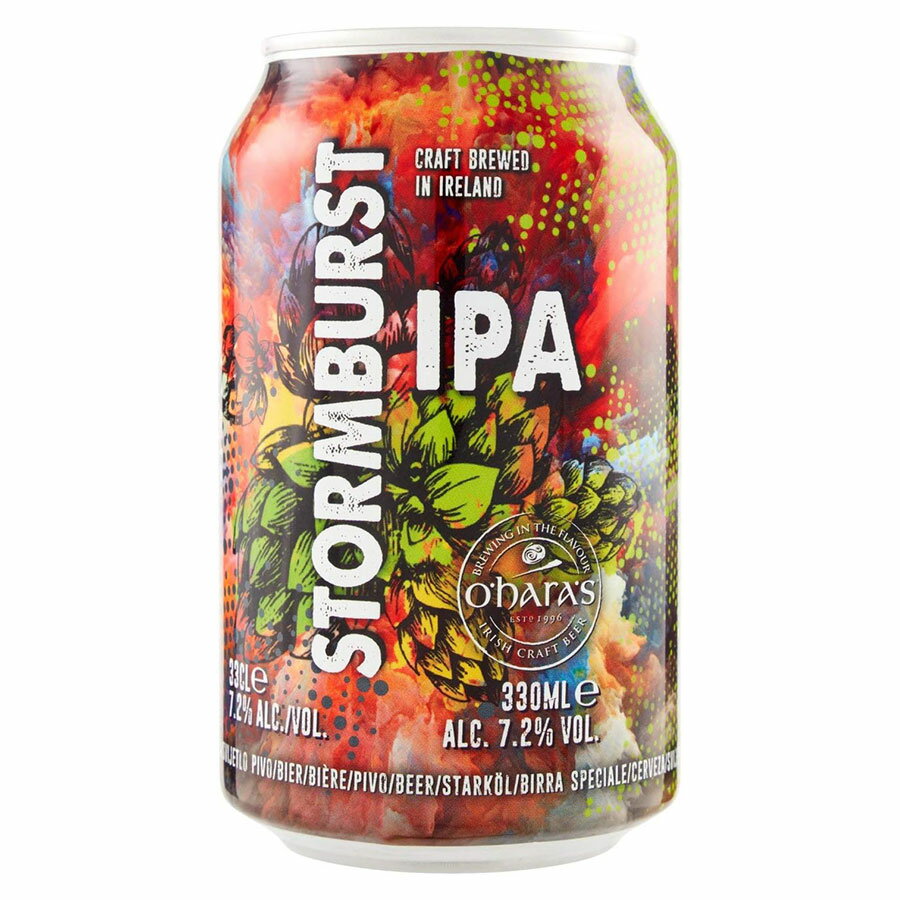 オハラズ ストームバーストIPA [缶] 330ml x 24本[ケース販売][IPU アイルランド ビール] ギフト プレ..