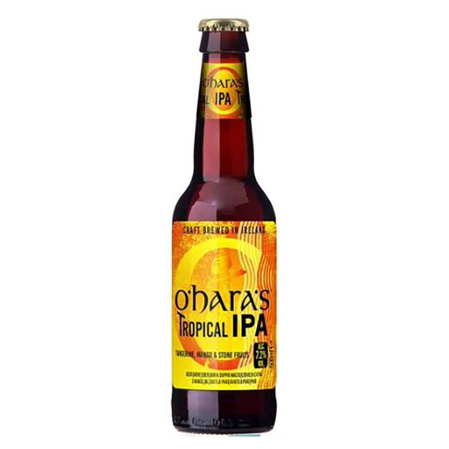 オハラズ トロピカル IPA 330ml x 24本[ケース販売] 送料無料(本州のみ) [IPU アイルランド ビール] ギ..