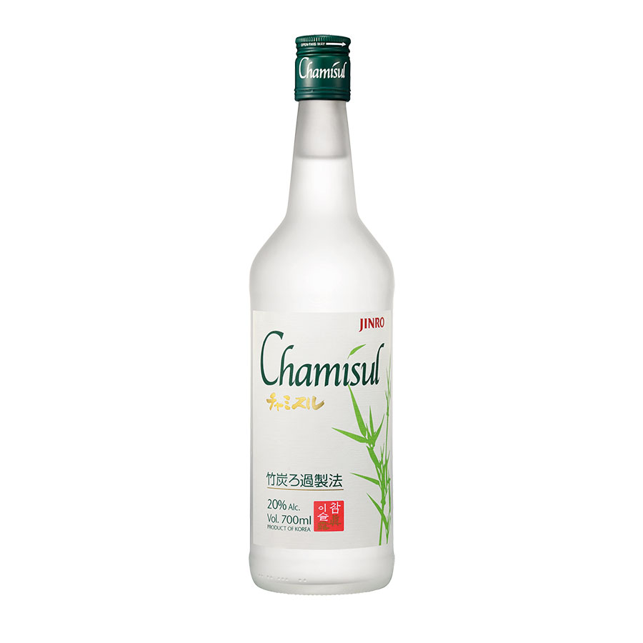 眞露 JINRO ジンロ Chamisul(チャミスル) 20度 700ml x 12本[ケース販売] 送料無料(沖縄対象外)[眞露 JINRO ジンロ 韓国 甲類焼酎][眞露 JINRO ジンロ 韓国 甲類焼酎]