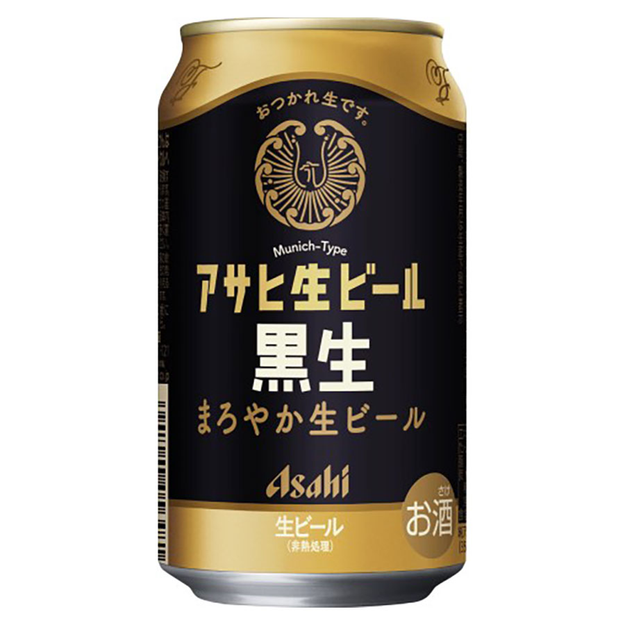 Rakuten - アサヒ 生ビール黒生 マルエフ 5度 [缶] 350ml x 24本[ケース販売][アサヒビール 日本 ビール 1EQ07]