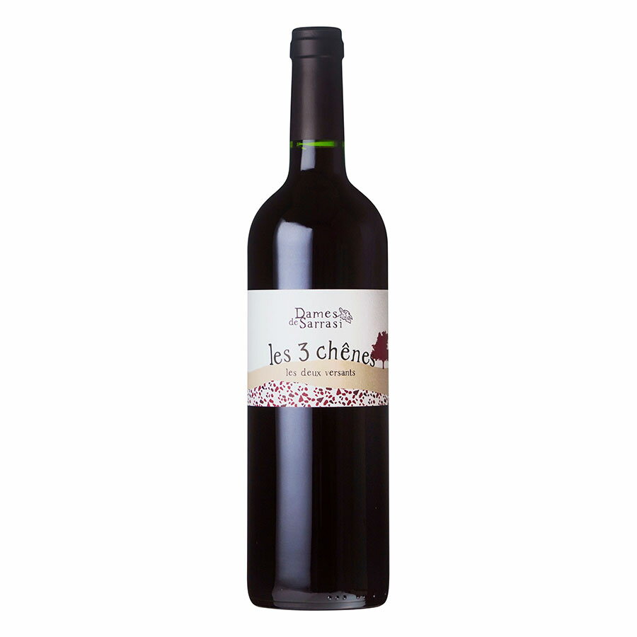 ダーム ド サッラシ レ トロワ シェーヌ ガイヤック ルージュ 750ml 送料無料(本州のみ)[稲葉 フランス 南西地方 赤ワイン フルボディ FD393]