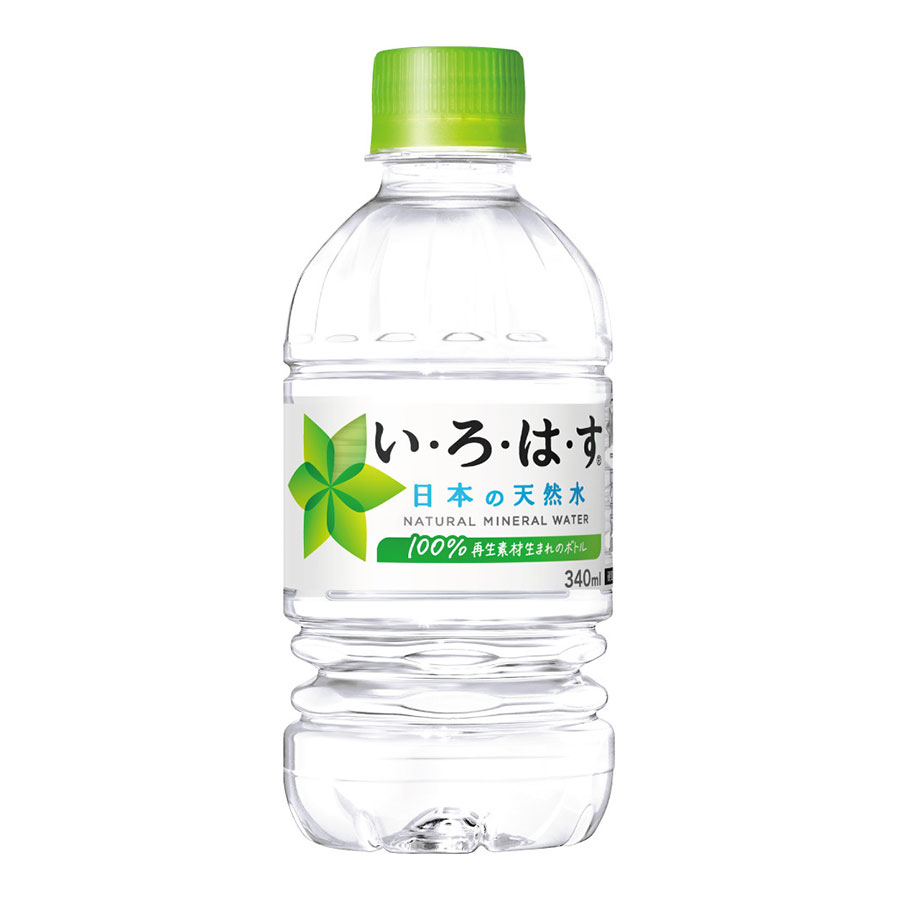 いろはす [PET] 340ml x 24本[ケース販売] 送料無料(本州のみ) [コカコーラ 飲料 ミネラルウォーター ..