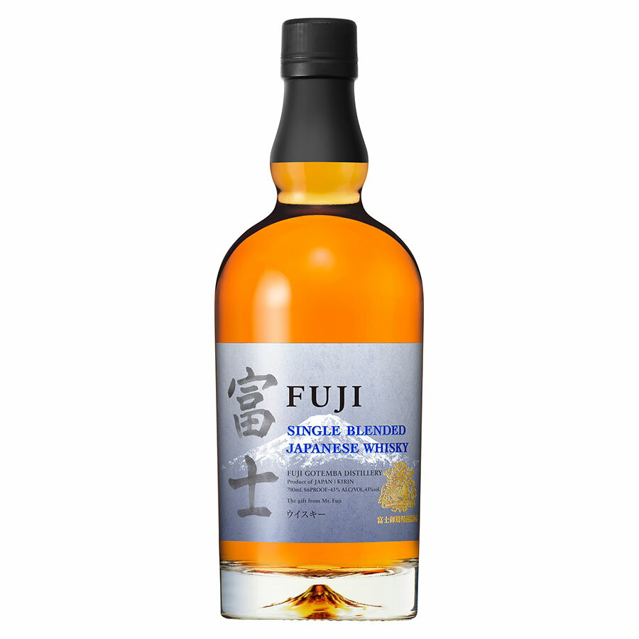 キリン シングルブレンデッド ジャパニーズウイスキー 富士 43度 700ml[キリンビール ジャパニーズウイスキー 日本 425788]