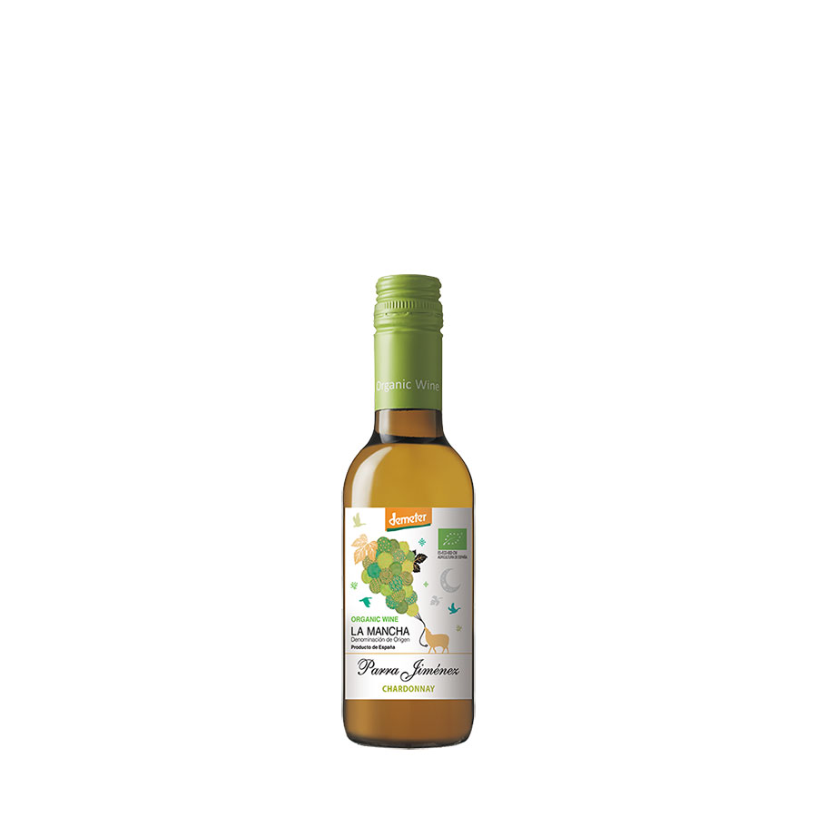 パラ ヒメネス シャルドネ オーガニック 250ml x 12本[ケース販売] 送料無料(本州のみ) [サッポロ スペイン 白ワイン 辛口 2F29]