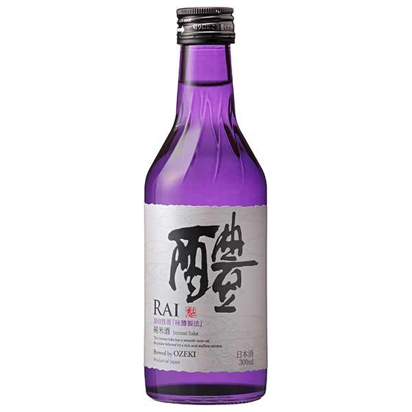 大関 純米酒 ライ RAI 15度 瓶 300ml x 12本 ケース販売 送料無料 本州のみ 大関 やや濃醇 0010361