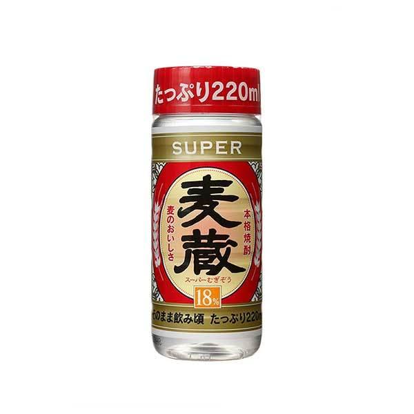 合同 SUPER麦蔵 CUP 18度 PET 200ml x 30本 ケース販売 送料無料 本州のみ 合同酒精 焼酎乙類 143321