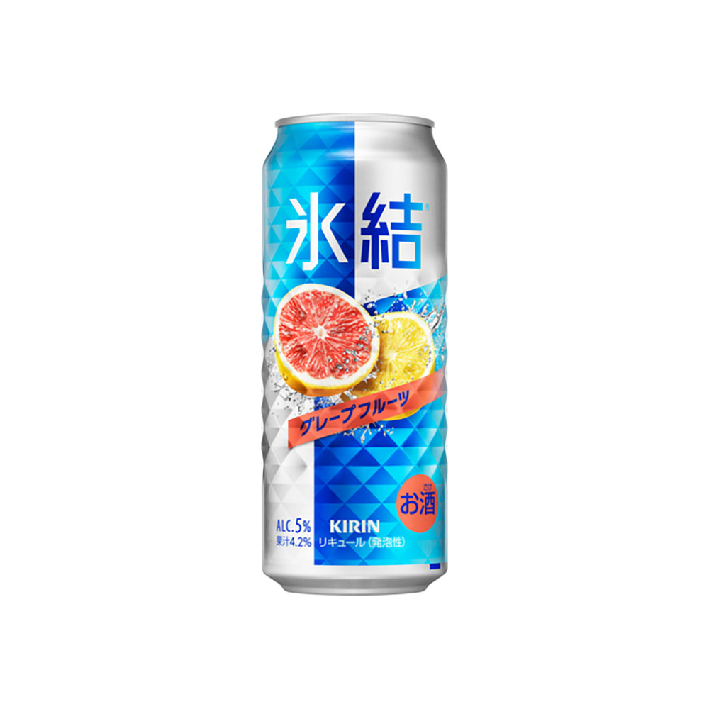 キリン 氷結 グレープフルーツ [缶] 500ml x 24本[ケース販売][2ケースまで同梱可能][キリン 缶チューハイ 日本 14249]ギフト プレゼント 贈り物 お祝い 内祝い お返し 誕生日プレゼント 父の日 敬老の日