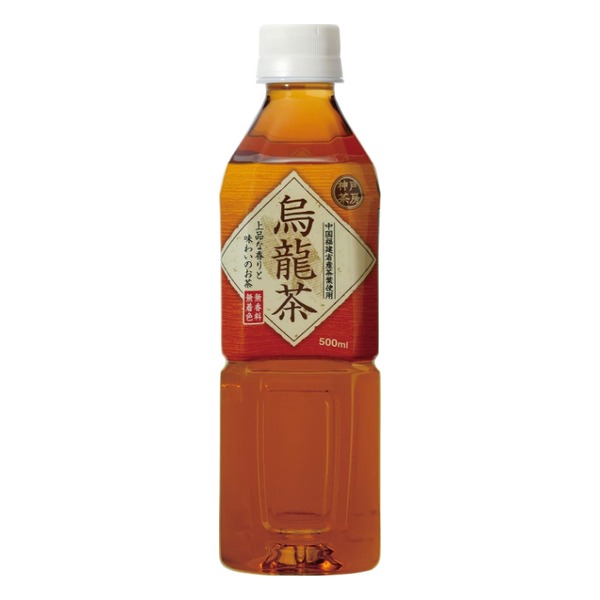 「神戸茶房」の烏龍茶500mlペットボトルです。烏龍茶ならではの香ばしい香りと、すっきりとした後味で、脂っこい料理や食事のお供にぴったりです。ケース単位でのお届けです。