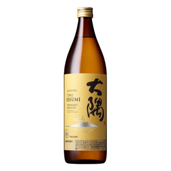 鹿児島県の大隅で造られる、サントリーの本格麦焼酎「大隅 麦」の900ml瓶です。麦由来の香ばしさと、クセの少ないすっきりとした飲み口が特長です。水割りやお湯割り、ソーダ割りなど、飲み方を選ばず食事に合わせやすい一本です。