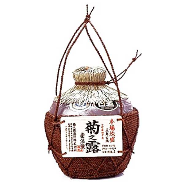 【ポイント2倍11/14〜11/16】 菊之露 一升壷 40度 1.8L 1800ml × 6本 [ケース販売][菊之露酒造 泡盛 焼酎 日本 沖縄] 送料無料(本州のみ)ギフト プレゼント 敬老の日 クリスマス お歳暮