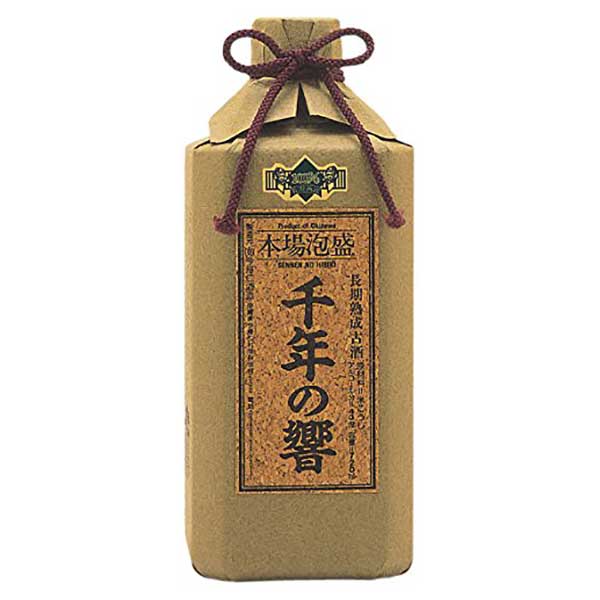 【ポイント2倍 マラソン期間＆10/10限定】今帰仁 千年の響 古酒 43度 720ml × 12本 [ケース販売][今帰仁酒造所 泡盛 焼酎 日本 沖縄] ギフト プレゼント 敬老の日 お歳暮 御歳暮