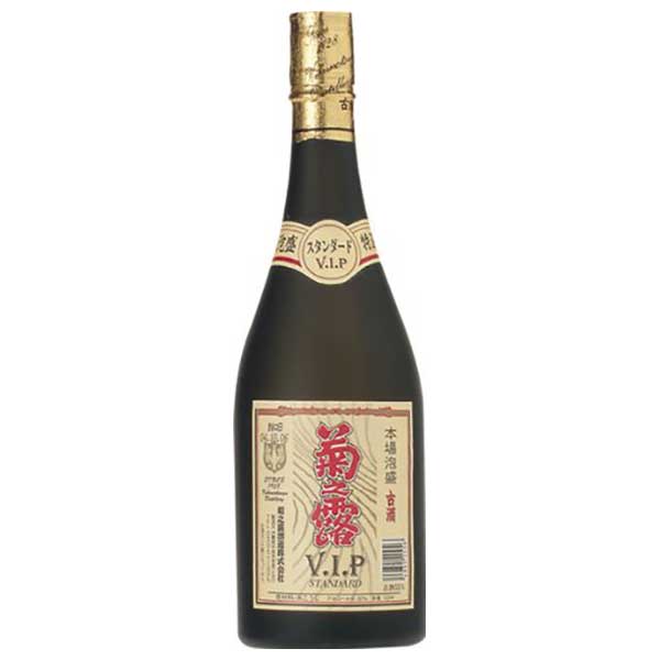 菊之露 VIPスタンダード 古酒 30度 720ml × 12本 [ケース販売][菊之露酒造 泡盛 焼酎 日本 沖縄] 送料無料(沖縄対象外) ギフト プレゼント 母の日 父の日 お中元 御中元