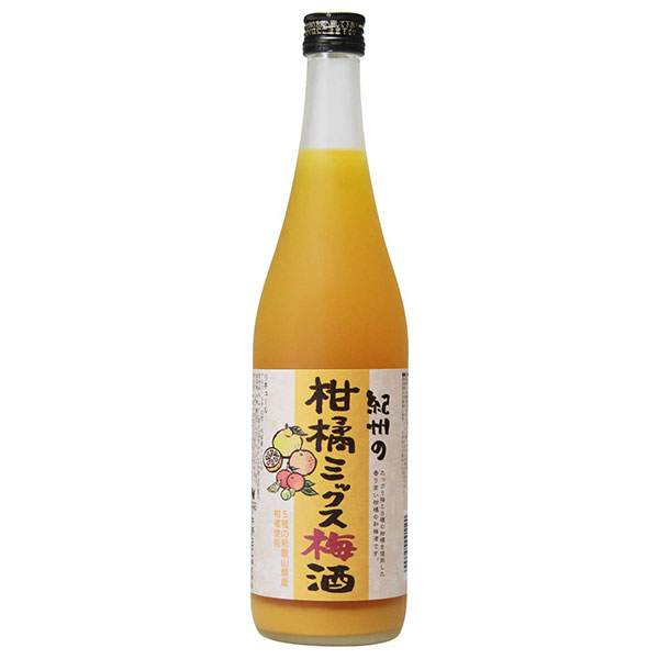 紀州の柑橘ミックス梅酒 720ml [中野BC 和歌山県] 送料無料(沖縄対象外)