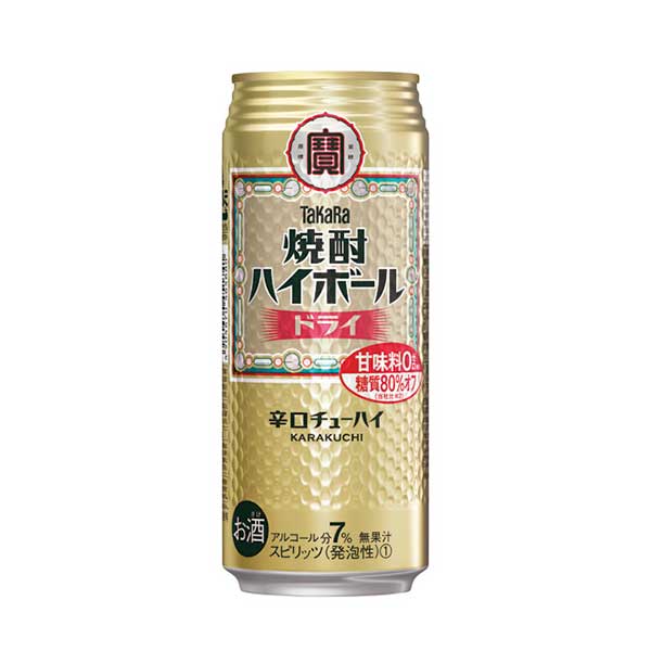 宝 焼酎ハイボール ドライ [缶] 500ml × 48本 