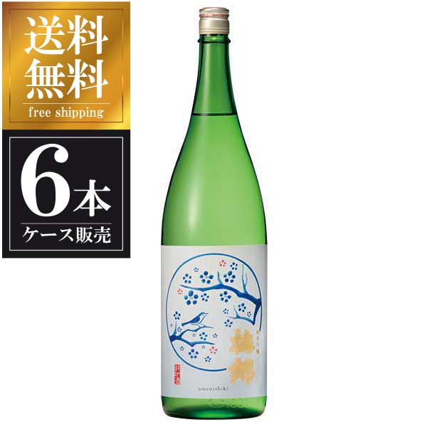 梅錦 純米吟醸 封印酒 1.8L 1800ml × 6本 [ケース販売] 送料無料(本州のみ) [梅錦山川 愛媛県日本酒 清..