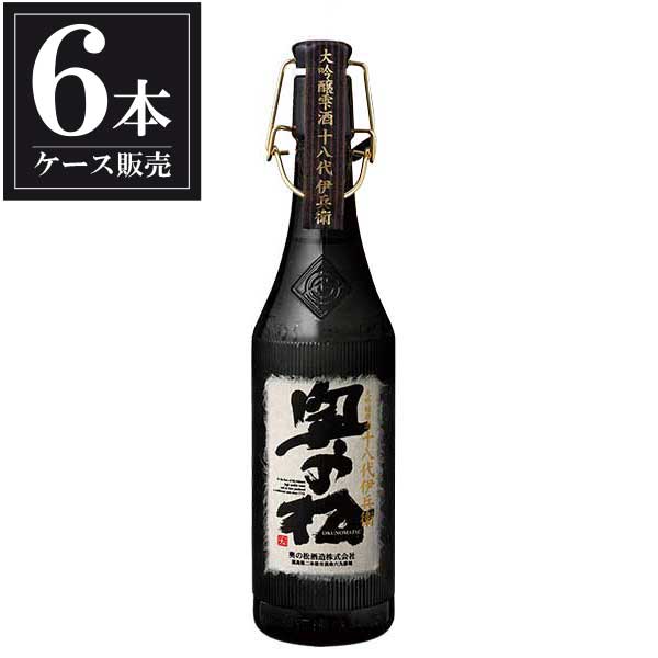 奥の松 大吟醸雫酒 十八代伊兵衛 720ml × 6本 [ケース販売] [奥の松酒造 福島県日本酒 清酒 OKN] ギフト プレゼント 母の日 父の日 お中元 御中元