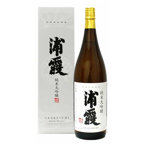 浦霞 純米大吟醸 1.8L 1800ml x 6本[ケース販売]送料無料(沖縄対象外) [OKN 浦霞醸造 宮城県]【ギフト不可】