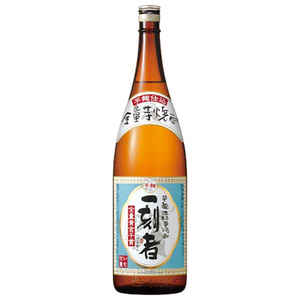 一刻者 芋焼酎 全量芋焼酎 一刻者 25度 [瓶] 1.8L 1800ml x 6本 [ケース販売] 送料無料(沖縄対象外)[宝酒造 日本 鹿児島県]【ギフト不可】