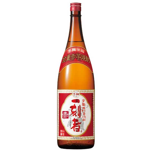 一刻者 芋焼酎 全量芋焼酎 一刻者 赤 25度 [瓶] 1.8L 1800ml 送料無料(沖縄対象外)[宝酒造 日本 鹿児島県]