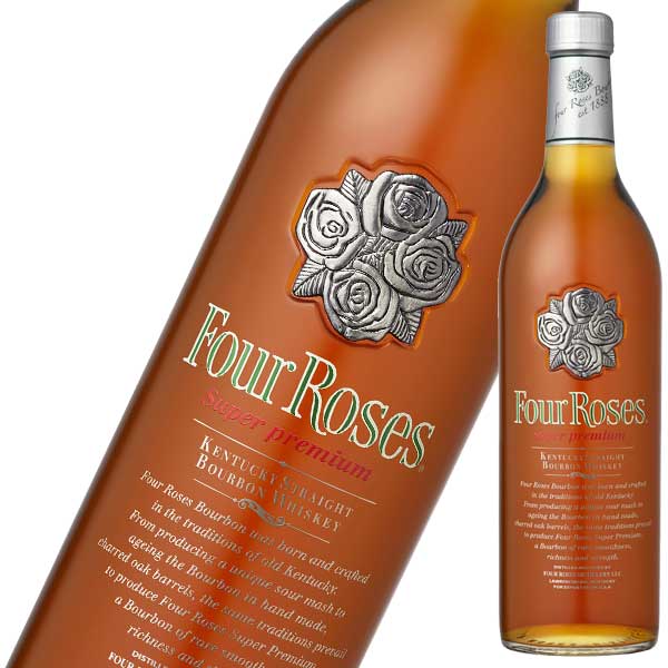 フォアローゼズ プラチナ 43度 750ml 正規品 [FourRoses][キリン アメリカ ケンタッキー ストレート バーボン ウイスキー]