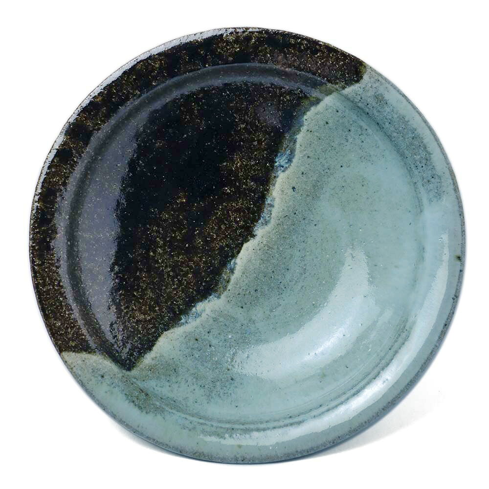 茶道具　飴釉　菓子器　楽焼菓子皿　孤葊(こあん)造　紙箱　S151KZ 茶道具 飴釉 菓子器 楽焼菓子皿 孤葊(こあん)造 紙箱 S151KZ 茶道具 飴