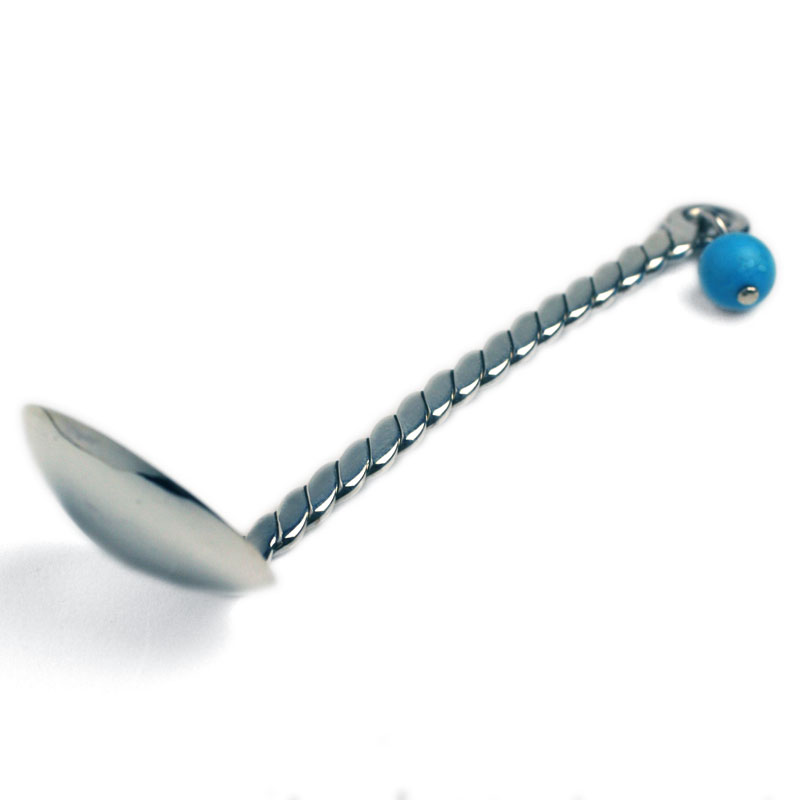 Rakuten - 銀捻りシュガースプーン・珠入り・高谷信雄《スプーン・10.0cm》