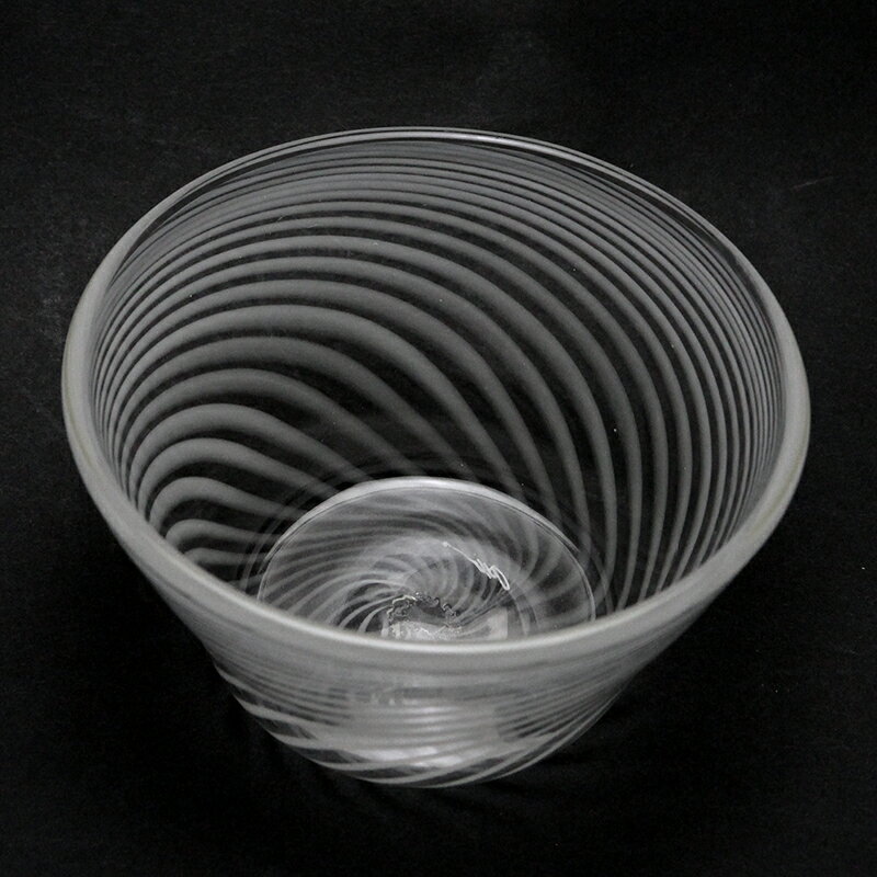 Rakuten - ガラス：ストライプ鉢・小西晃《小鉢・12.0 cm》