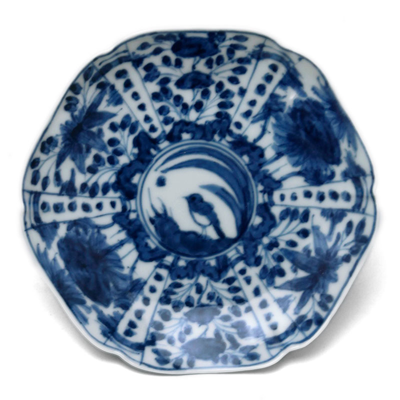 清水なお子さん 芙蓉手花鳥文稜花鉢 2枚 - メルカリ