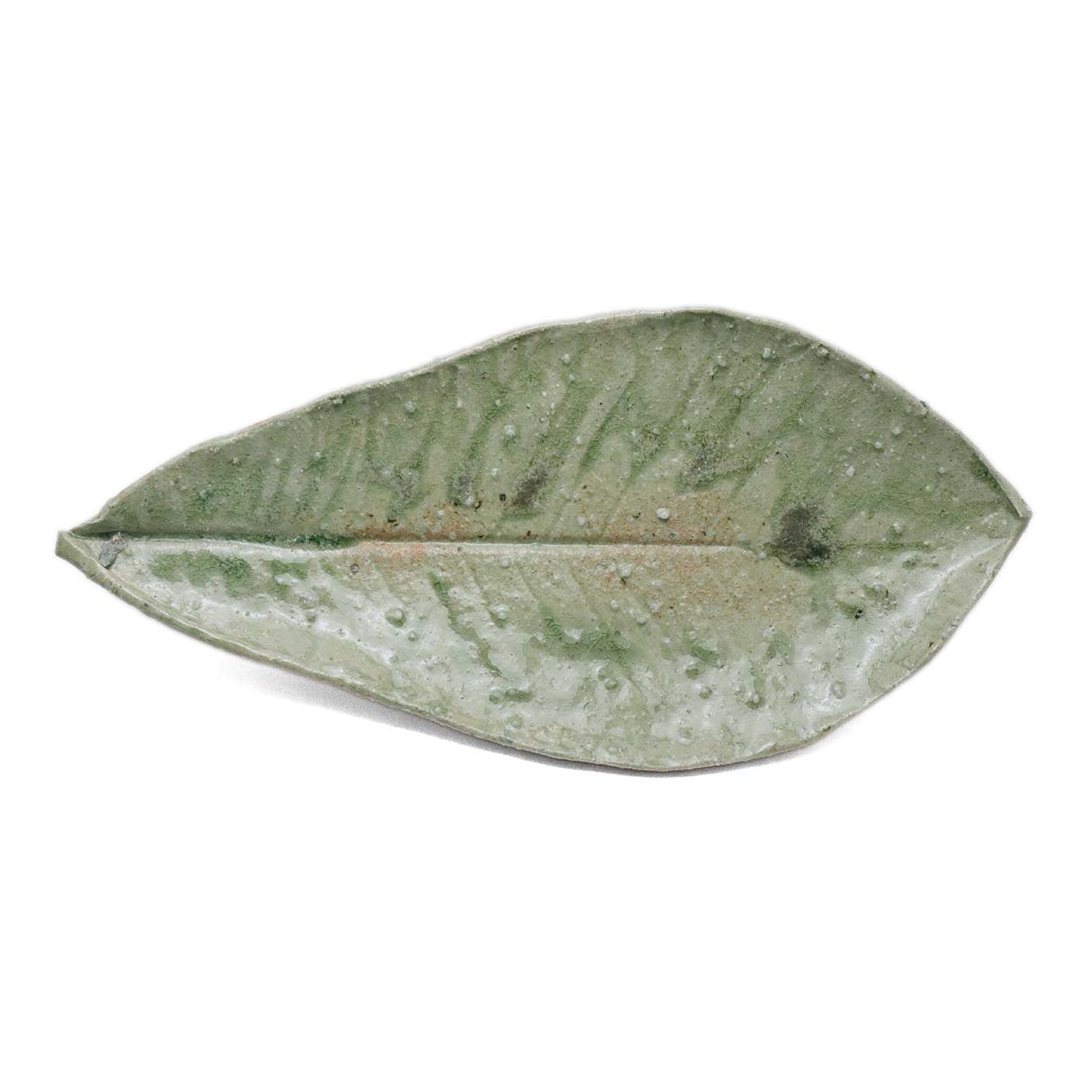 乐天商城 - 伊賀焼：伊賀葉皿・辻村塊《大皿・36.0cm》