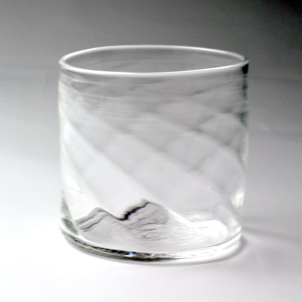 ガラス：モールグラス・中・福地ガラス工房《コップ・グラス・200ml・7.5cm》