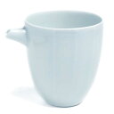 白磁:白磁面取片口・大・水野克俊《片口・6.2cm・70ml》