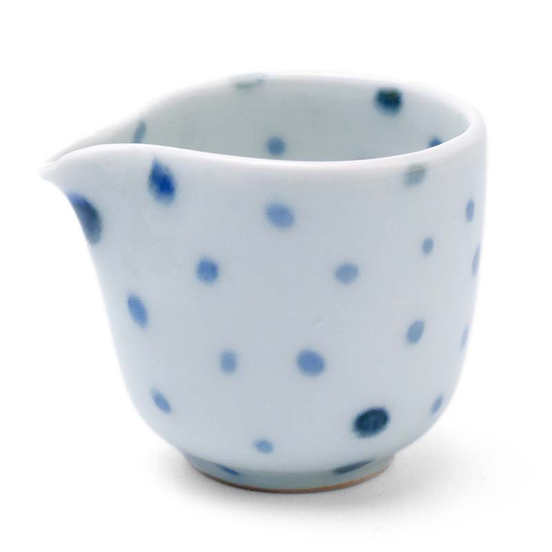 しょうゆ入・青点・古川章蔵《注器・片口・20cc》