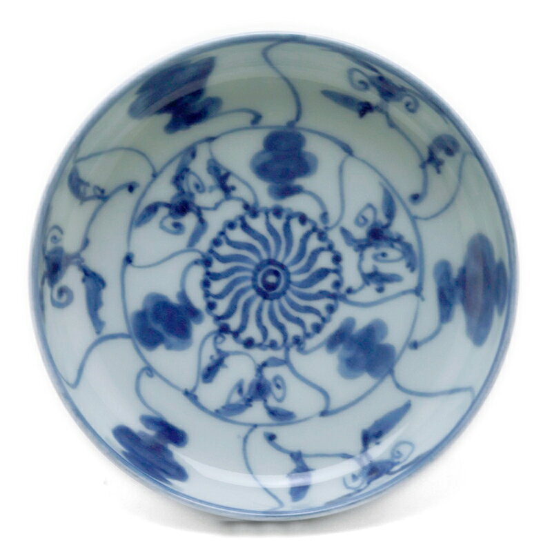 Other Dishes - 染付：安南手小皿・深・土山敬司《小皿・12.0 cm》