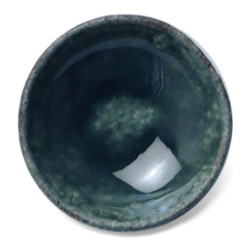 豆丸・緑・杉本太郎《豆皿・6.1cm》