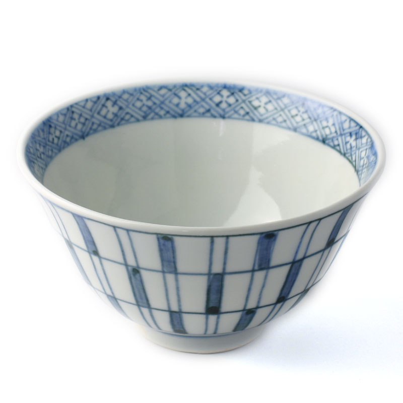 副田螺山作 　茶道具　作家物　陶磁器　灰色、ホワイト幾何学模様　茶碗 楽天市場】幾何学（ご飯茶碗｜食器）：食器・カトラリー・グラス