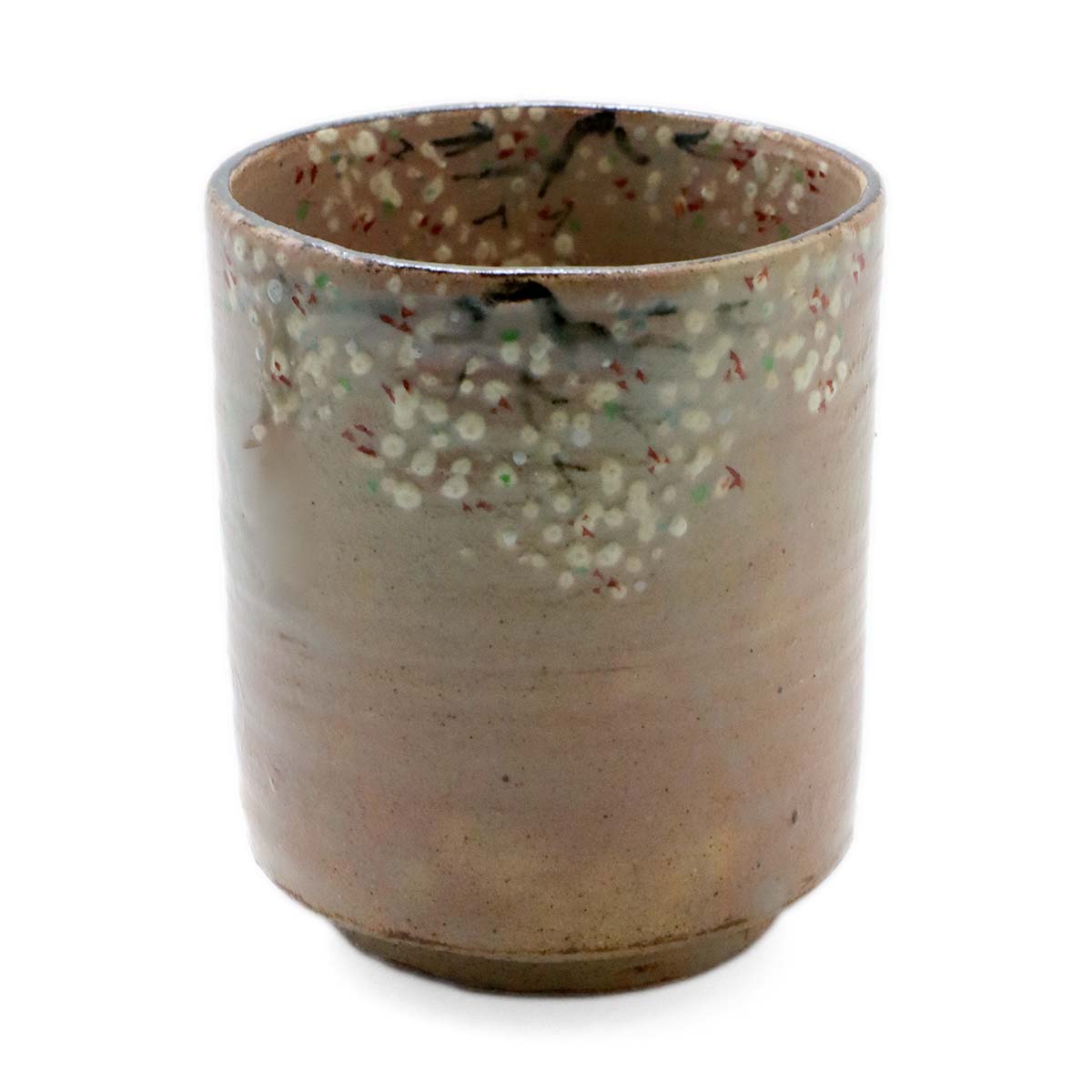 Karatsu Ware - 桜筒向付・有光武元《小鉢・湯呑・7.8cm》