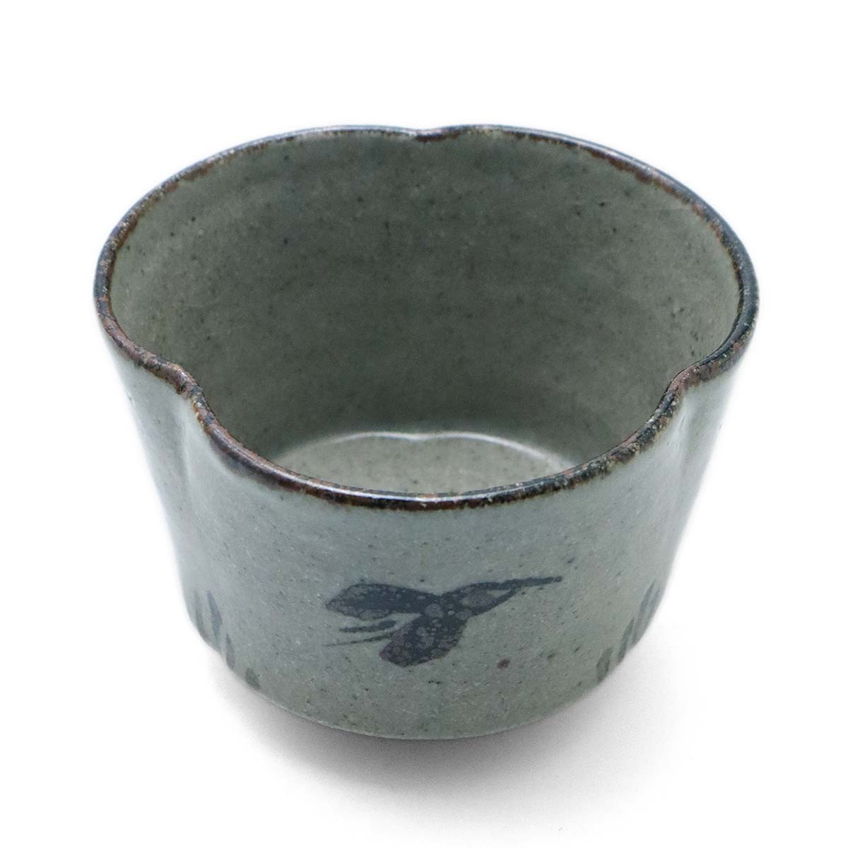 唐津烧 - 唐津焼：絵唐津小向・2.7寸・中村恵子《小鉢・18.6cm》